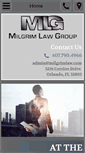 Mobile Screenshot of milgrimlaw.com